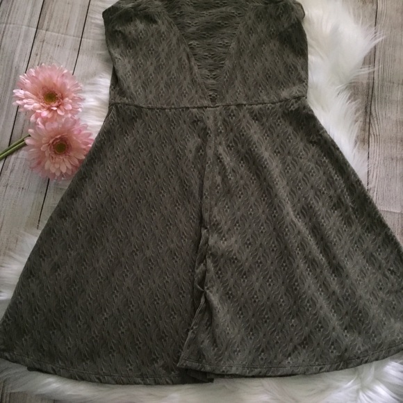 Athleta | Military Green Skater Dress - Picture 6 of 7